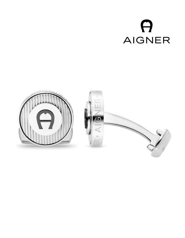 AIGNER SALVATORE SS Black Cufflinks