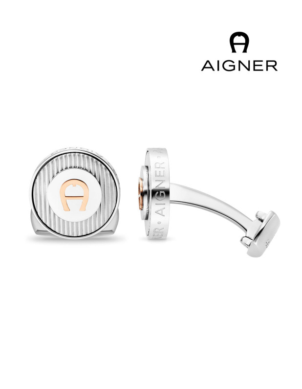 AIGNER SALVATORE SS Black Cufflinks