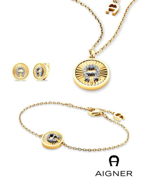 AIGNER ORIANA  Stainless steel GP jewlery set