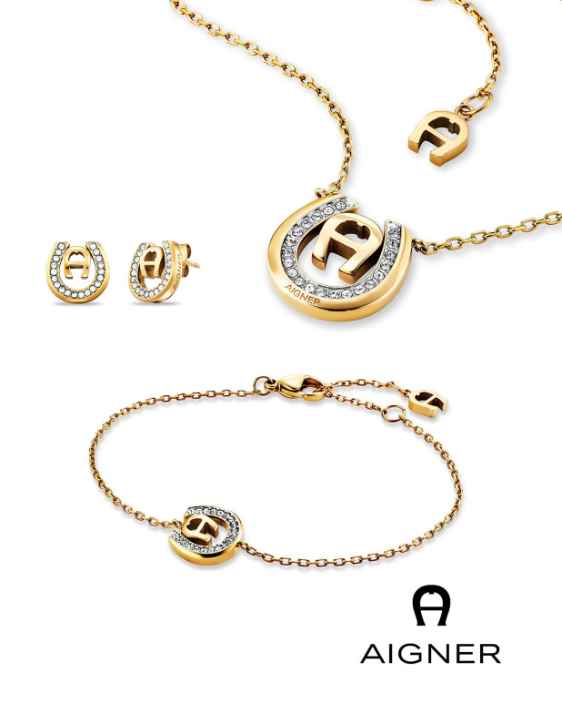 AIGNER ORIANA  Stainless steel GP jewlery set