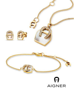 AIGNER ORIANA  Stainless steel GP jewlery set
