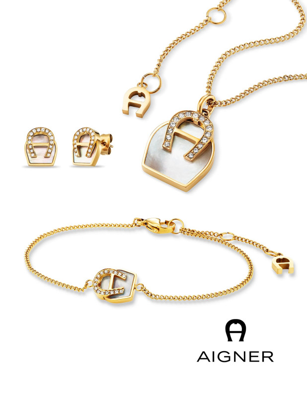 AIGNER ORIANA  Stainless steel GP jewlery set