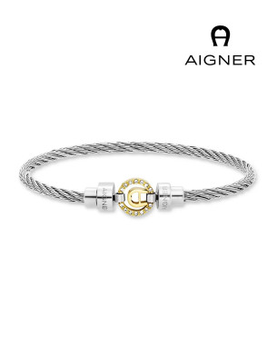 AUGNER ALESSANDRA DUE Stainless Steel Bangle