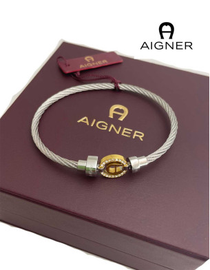 AUGNER ALESSANDRA DUE Stainless Steel Bangle