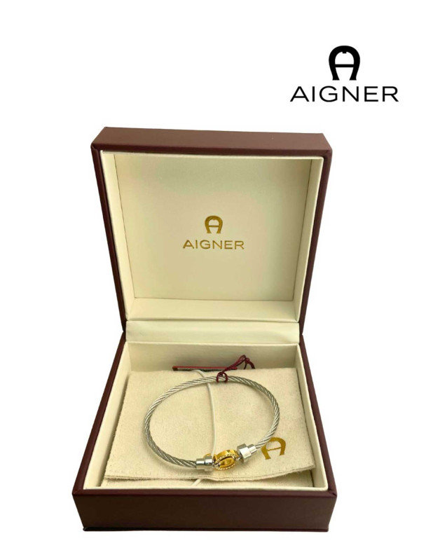AUGNER ALESSANDRA DUE Stainless Steel Bangle