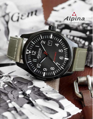 ALPINA Startimer Pilot Quartz