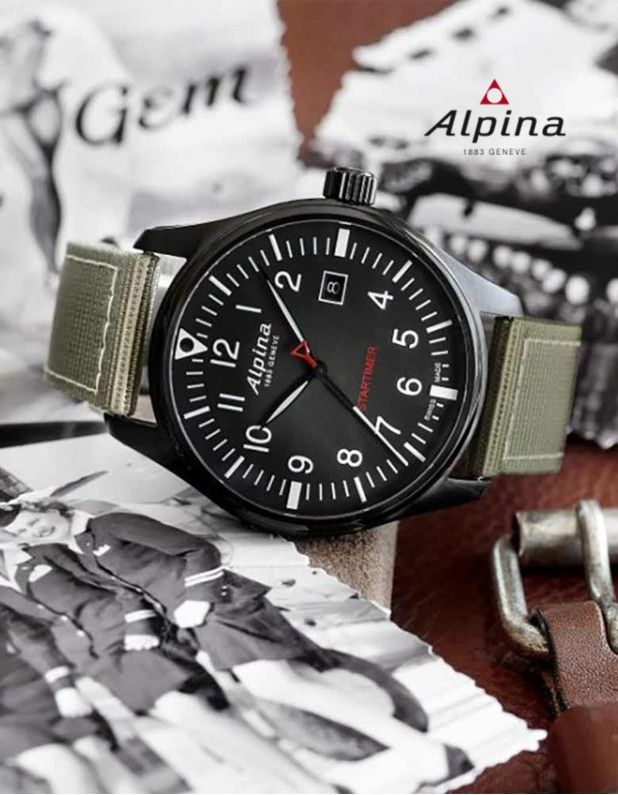 ALPINA Startimer Pilot Quartz