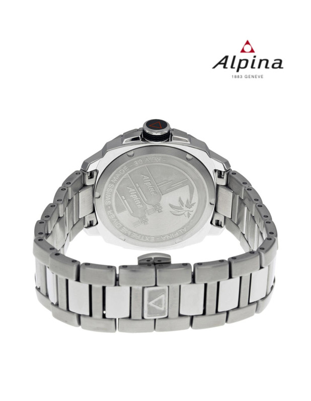 ALPINA Extreme Diver 300 Black Dial Steel Bracelet