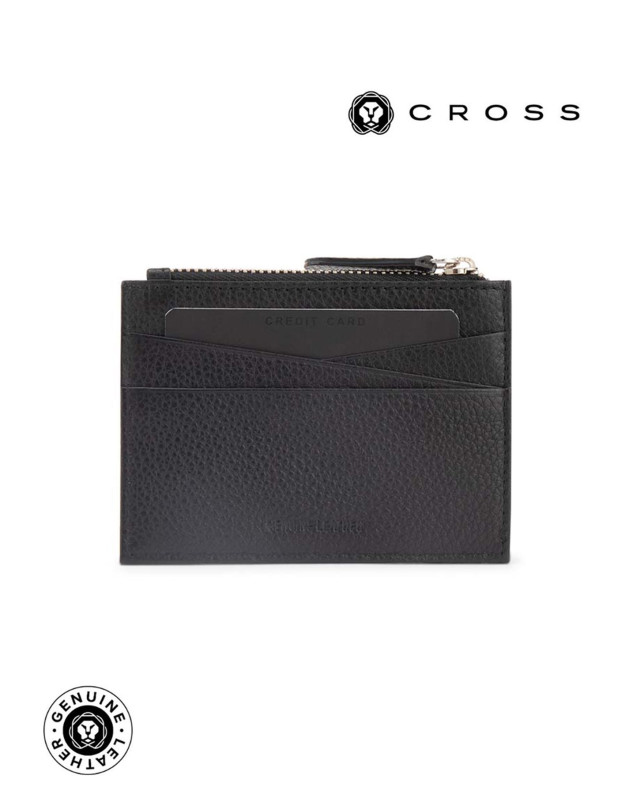 CROSS Pebble Leather Card Holder