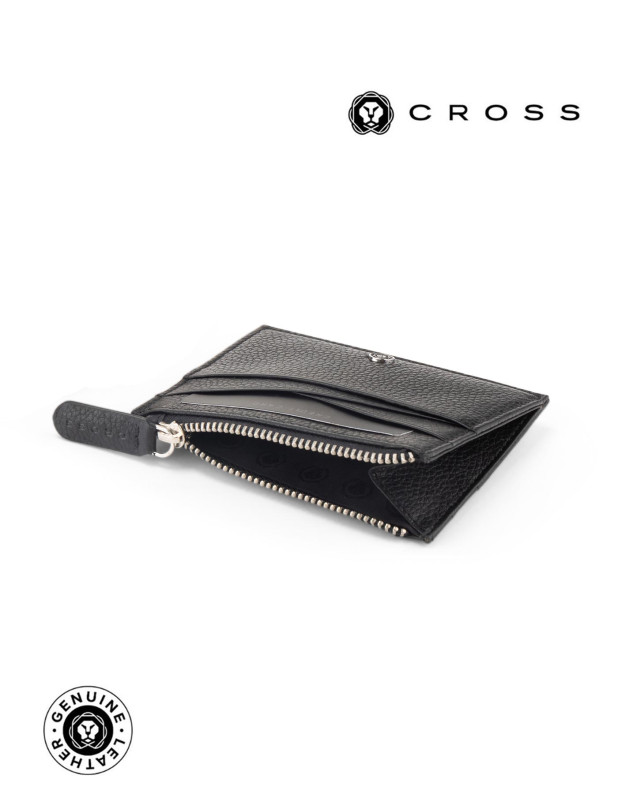 CROSS Pebble Leather Card Holder