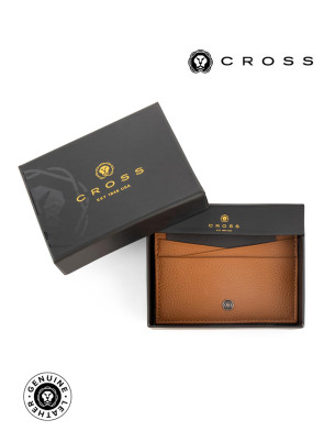 CROSS Pebble Leather Card Holder