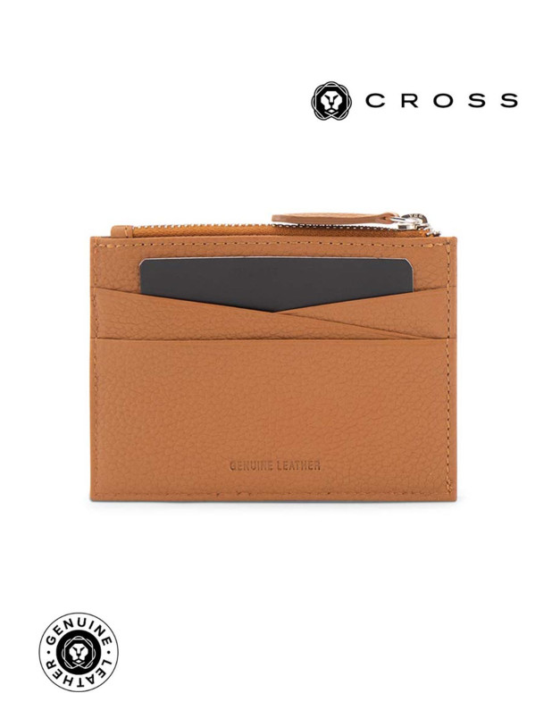 CROSS Pebble Leather Card Holder