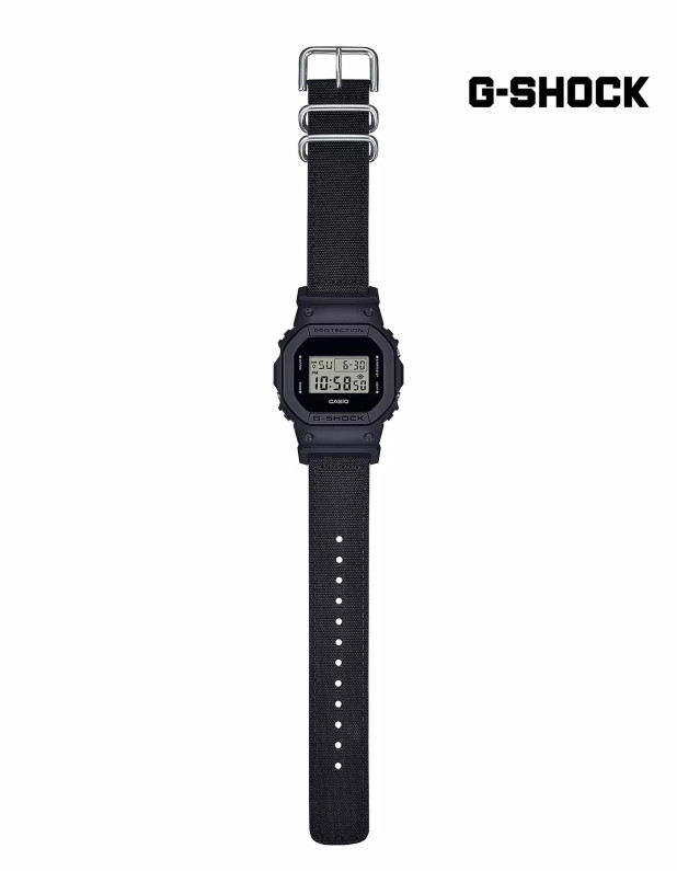 G-Shock Street Smart Utilitarian Square Black Cordura