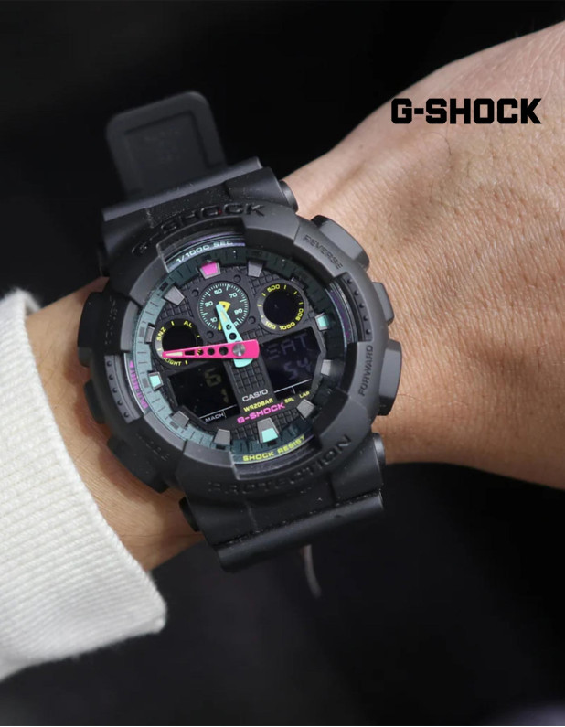 G-SHOCK ANALOG-DIGITAL GA-100 SERIES
