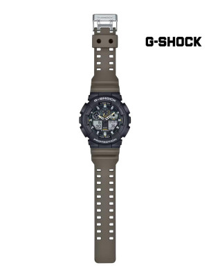 G-Shock GA-100TU-1A3DR Two Tone Utility Color 