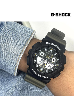 G-Shock GA-100TU-1A3DR Two Tone Utility Color 