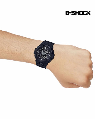 Casio G-Shock Black Analog Digital Resin Strap Watch For Men