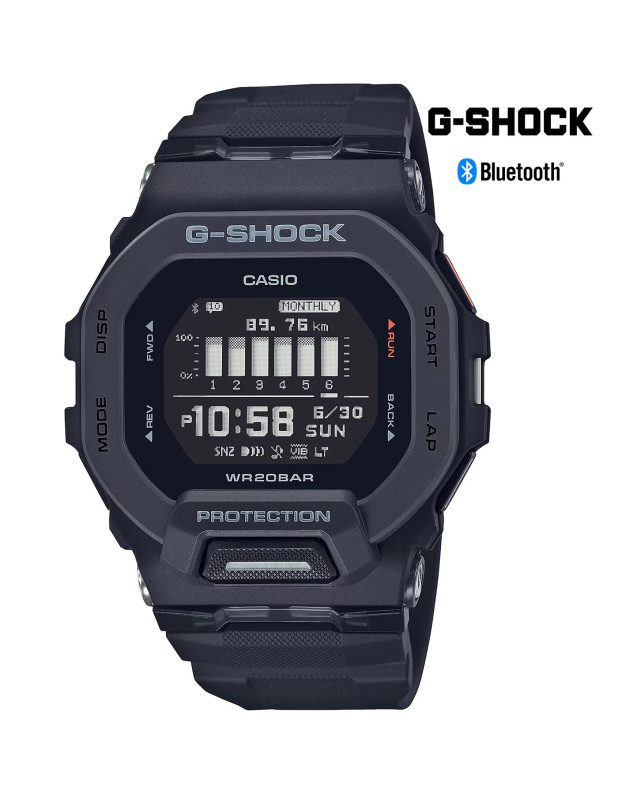 G-Shock G-SQUAD GBD-200 Fitness Watch with Square Case