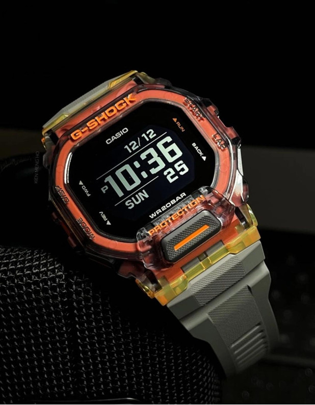 G-Shock G-SQUAD GBD-200 Fitness Watch with Square Case