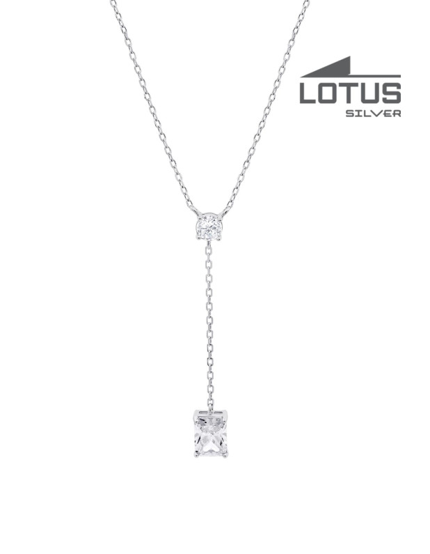 LOTUS SILVER NECKLACE