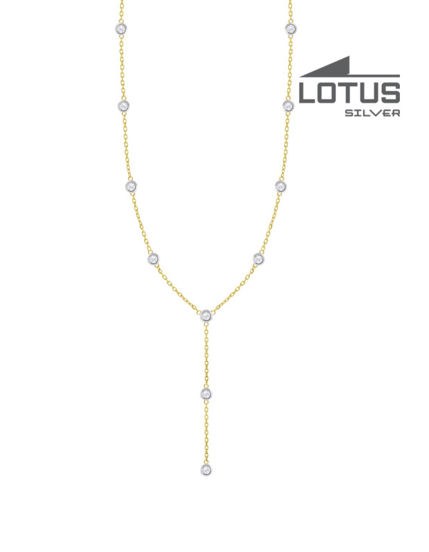 LOTUS SILVER NECKLACE