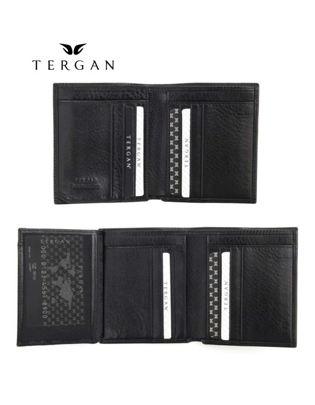 TERGAN Genuine Leather Wallet for Men