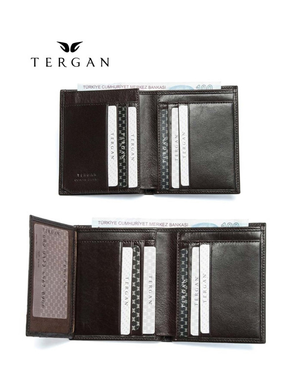 TERGAN Genuine Leather Wallet for men