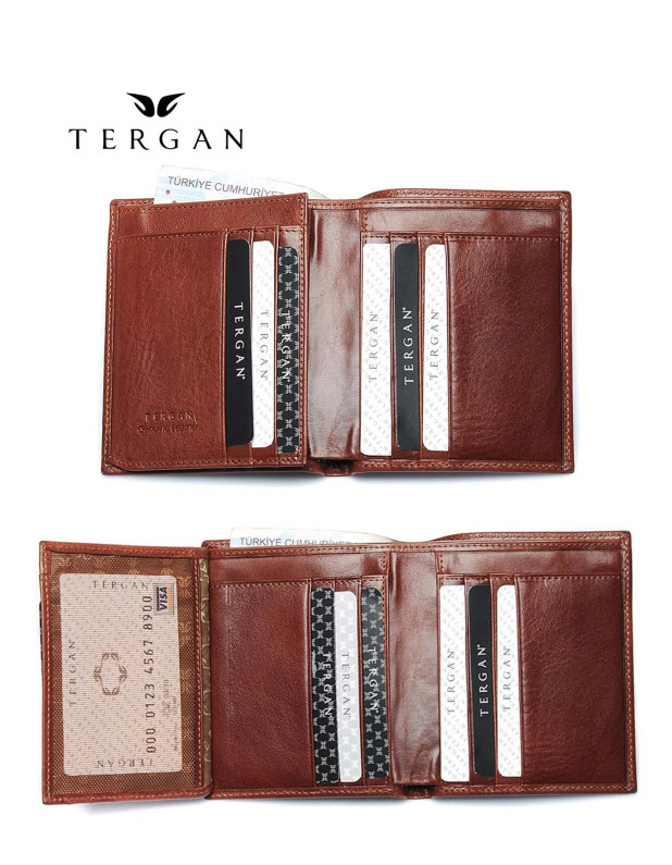 TERGAN Genuine Leather Wallet for men