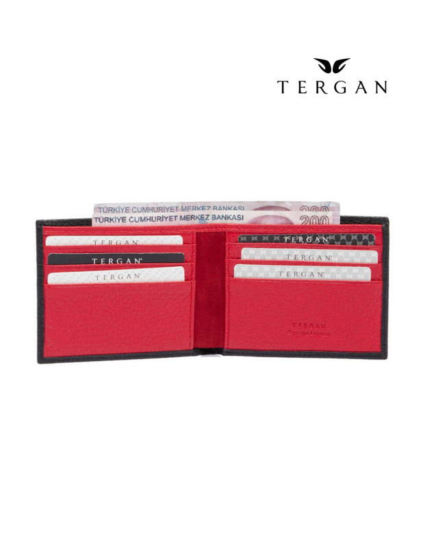 TERGAN Leather Wallet for Men