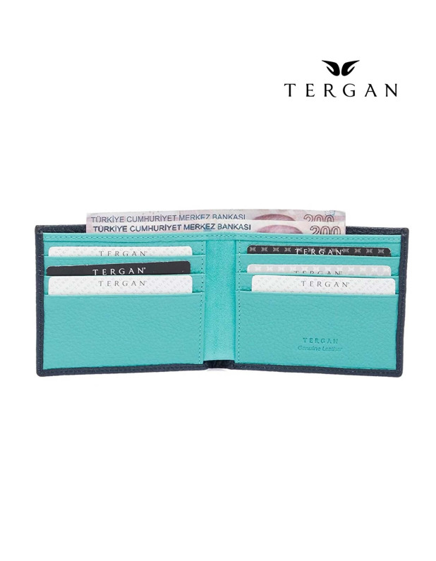 TERGAN Leather Wallet for Men