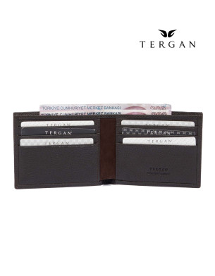 TERGAN Leather Wallet for Men