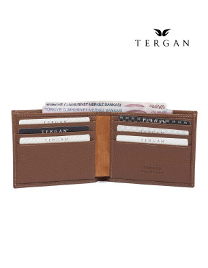 TERGAN Leather Wallet for Men