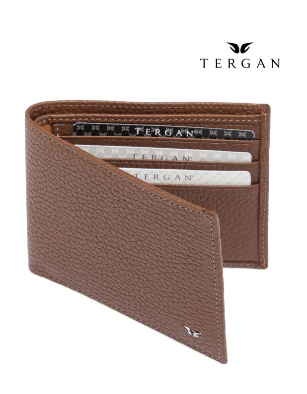 TERGAN Leather Wallet for Men