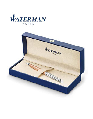 WATERMAN HEMISPHERE Deluxe Rose Wave with Palladium Trim Ballpoint Pen