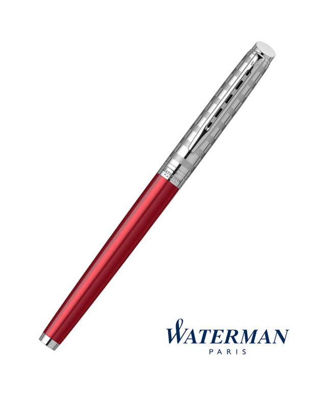 Waterman Hemisphere Deluxe Marine Red rollerball pen