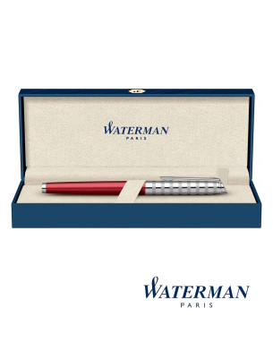 Waterman Hemisphere Deluxe Marine Red rollerball pen