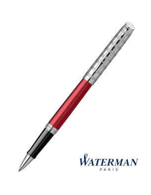 Waterman Hemisphere Deluxe Marine Red rollerball pen