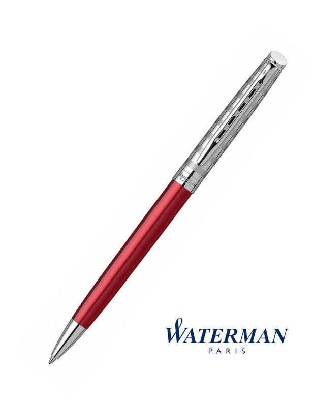 Waterman Hemisphere Deluxe Marine Red ballpoint pen