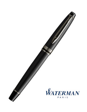 Waterman Expert Rollerball Pen - Metallic Black
