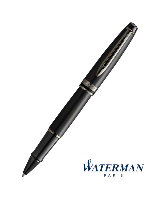 Waterman Expert Rollerball Pen - Metallic Black