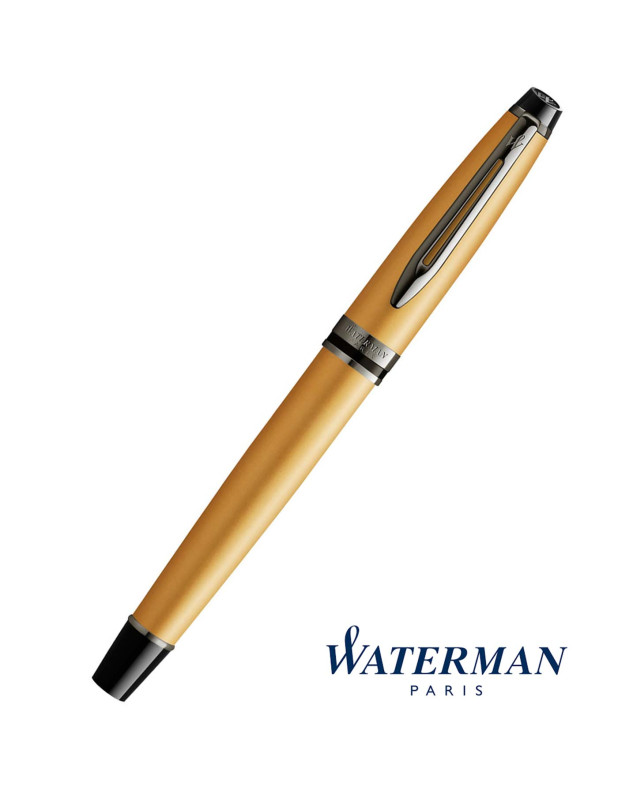 Waterman Expert Rollerball Pen - Metallic Gold 