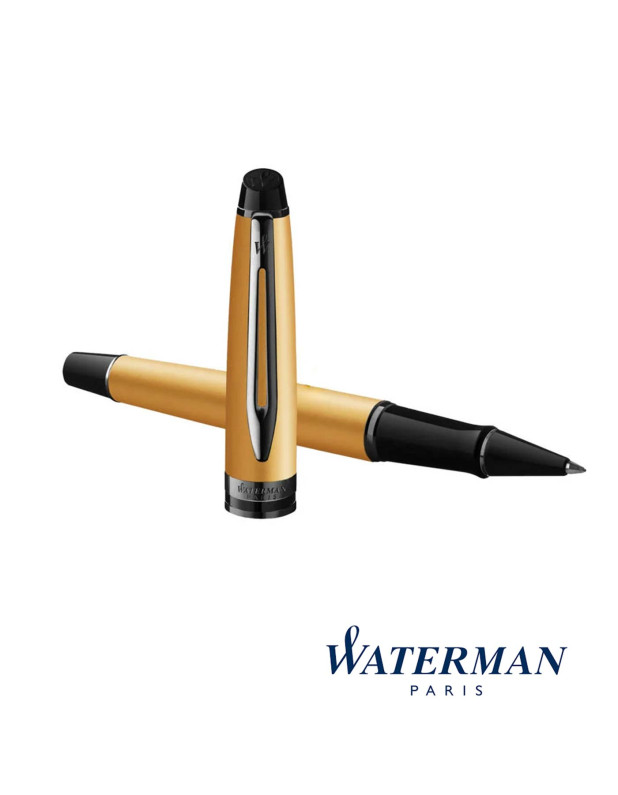Waterman Expert Rollerball Pen - Metallic Gold 