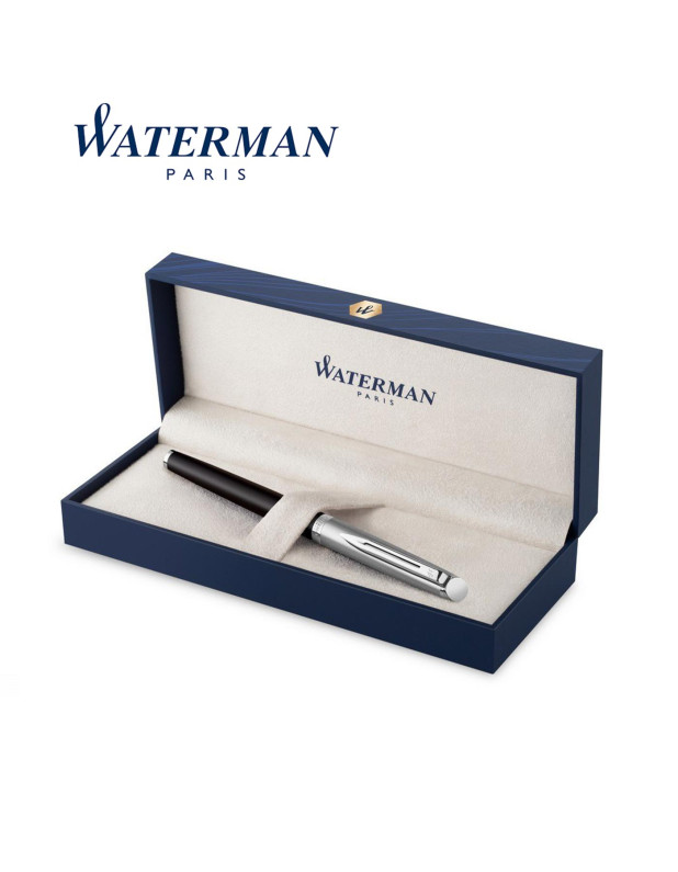 Waterman Hemisphere Sandblasted Steel Matte Black CT Fountain Pen