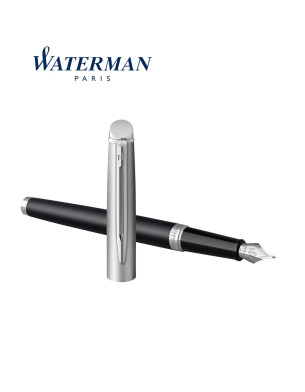 Waterman Hemisphere Sandblasted Steel Matte Black CT Fountain Pen