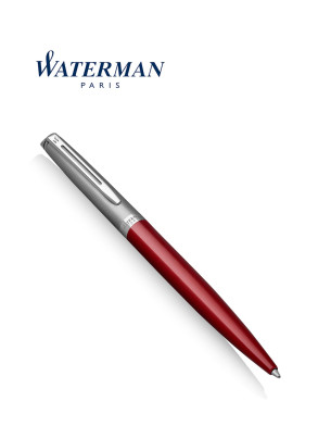 Waterman Hemisphere Essential Metallic Ballpoint Pen Red