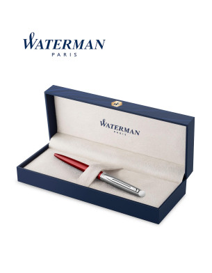 Waterman Hemisphere Essential Metallic Ballpoint Pen Red