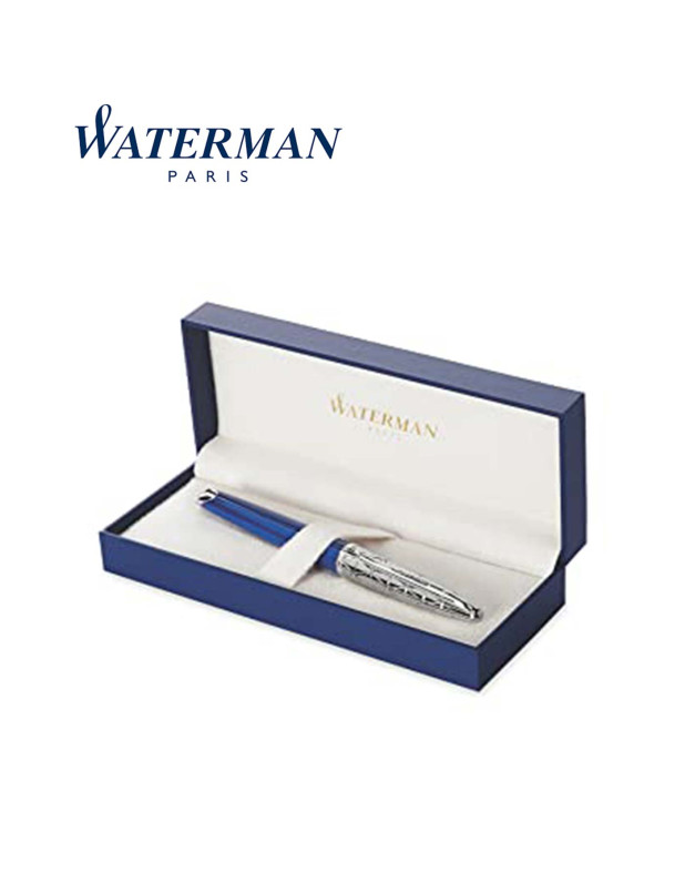 WATERMAN Carene Contemporary Blue Obsession Rollerball Pen 