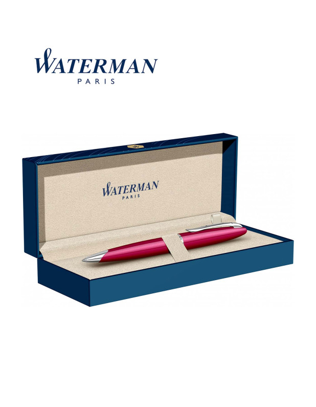Waterman Carene Glossy Red Ballpoint Pen