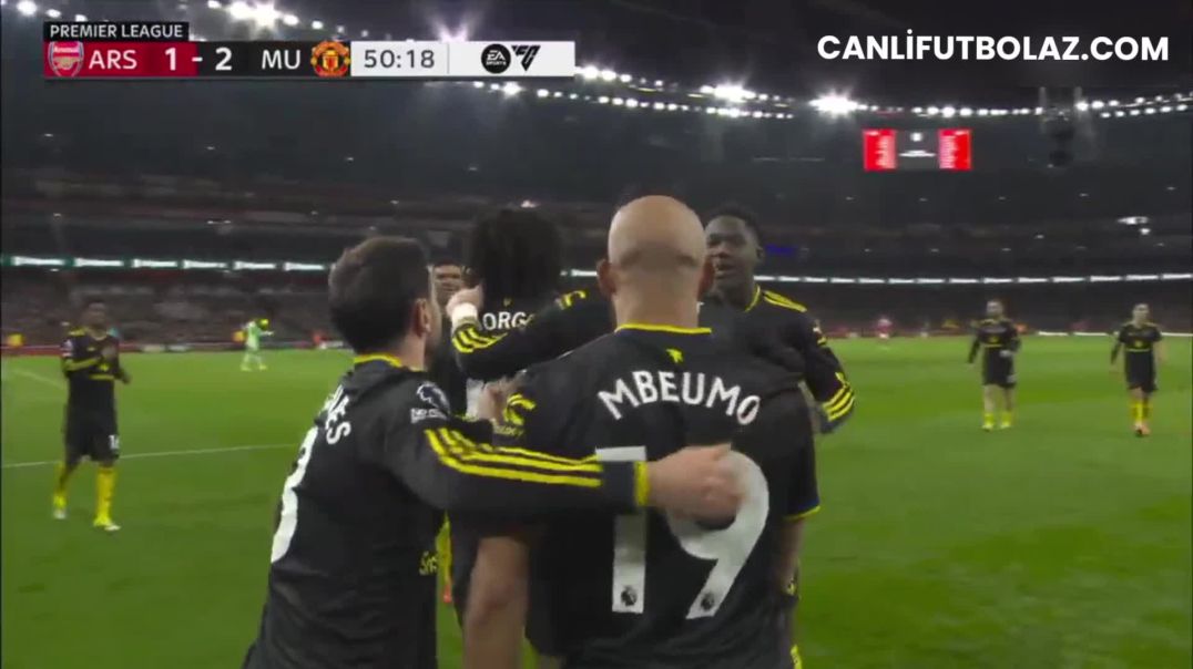 Arsenal 2 - 3 Manchester United İcmal - highlights video
