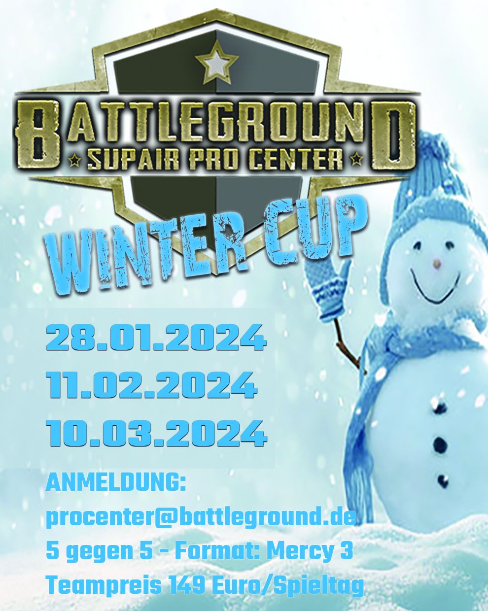 battleground - paintball | lasertag | airsoft - 1 - 2023 - bg pro winter cup